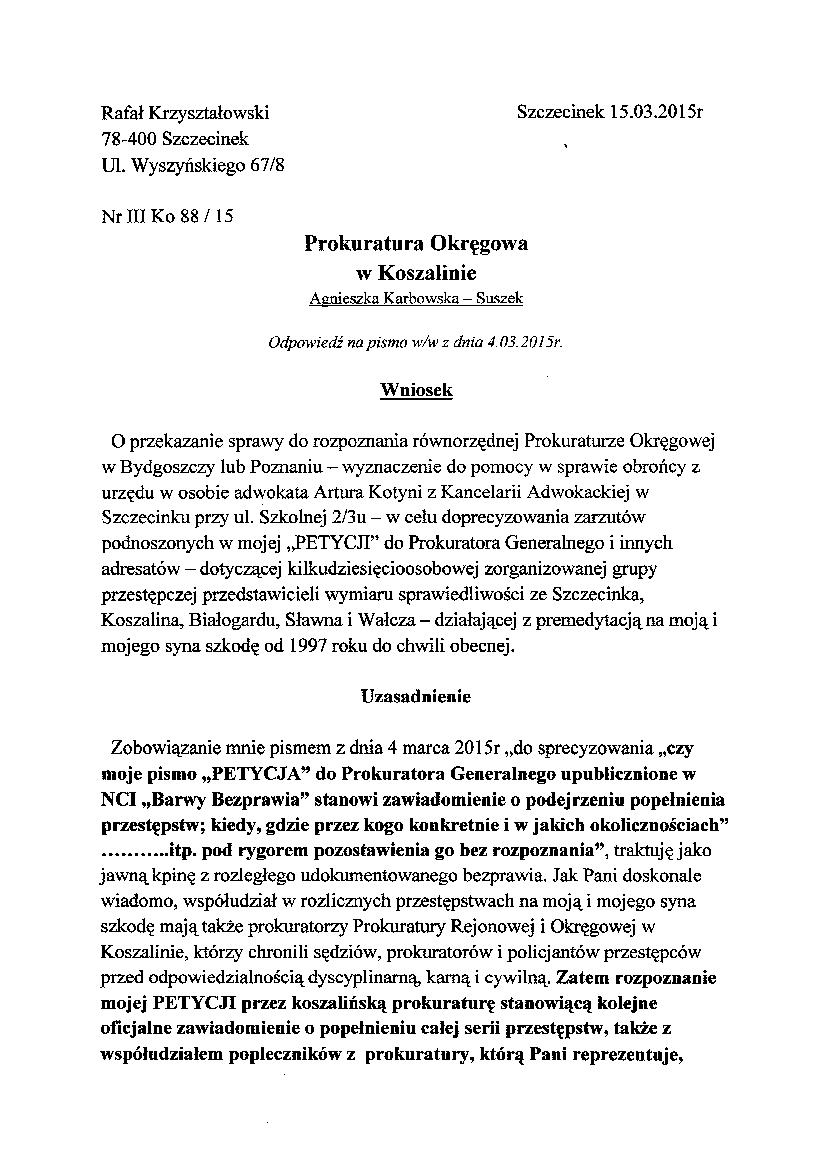 Pismo prok ok kosz 001