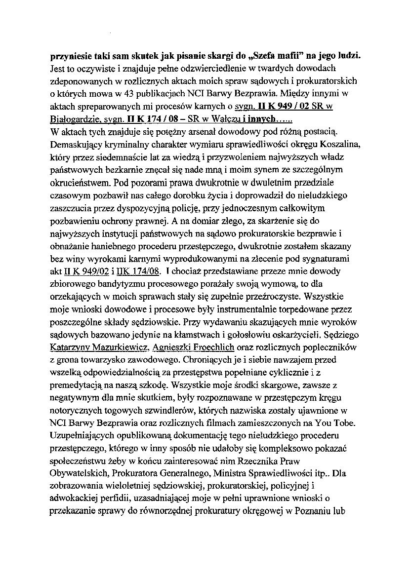 Pismo prok ok kosz 002